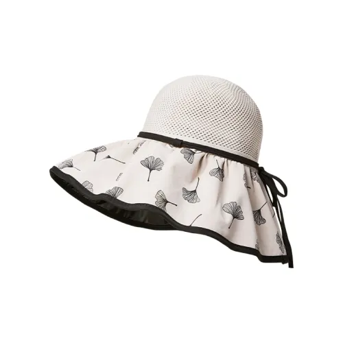 Narandu Тканевые шляпы с защитой от солнца Женские Бежевый Хаки Желтый Розовый