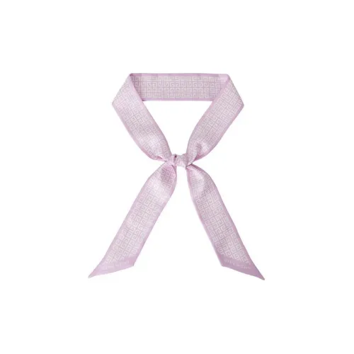 GIVENCHY Шелковые шарфы Женские Фиолетовые