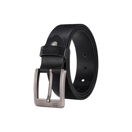 JEEP SPIRIT Ремни из крупнозернистой текстуры коровьей кожи унисекс ширина 3,8 см