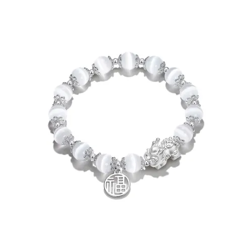 WANLIACC Браслеты с камнем "Кошачий глаз" Унисекс