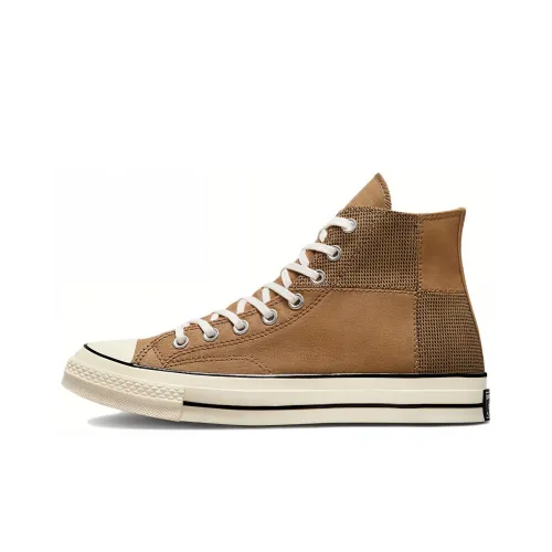Converse 1970s High Top Canvas Shoes Unisex Brown Конверс 1970s Высокие Кеды Унисекс Коричневый