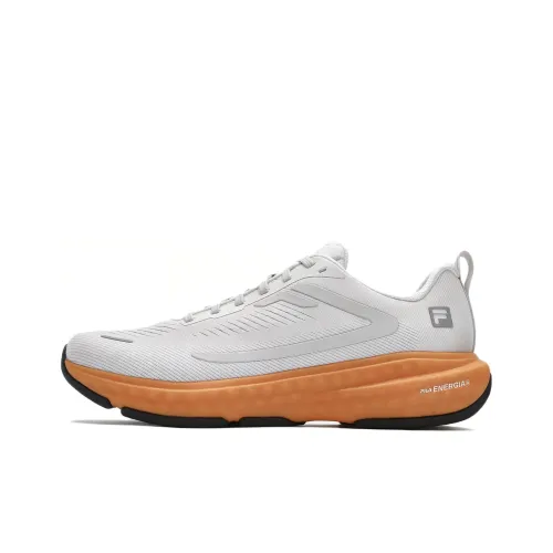 FILA ENERGY 2 Low Топ Повседневные Беговые Кроссовки Мужские Дождь Туманно-Серый