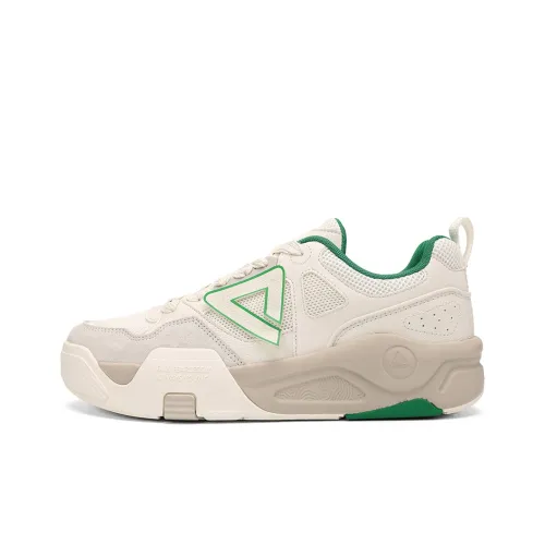 PEAK The state is extremely high Скейтборд Кроссовки Низкие Топ Холст Белый Зеленый Мужской