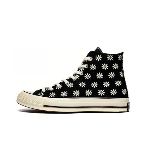 Конверс 1970s Chuck Taylor All Star High Топ Кеды Унисекс Черный Белый