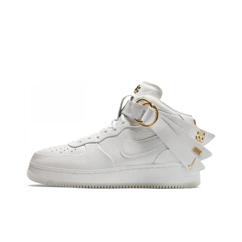 Nike Air Force 1 CMFT Victor Cruz Белый MID Топ Скейтборд Кроссовки Унисекс Белый Золото