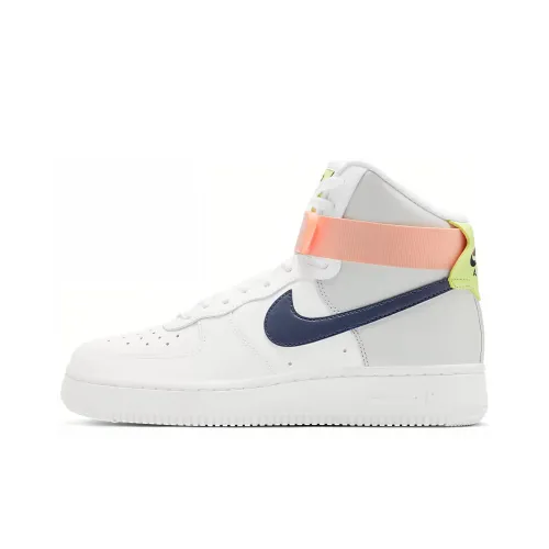 Nike Air FORCE 1 High Топ Скейтборд Кроссовки Женские Белые