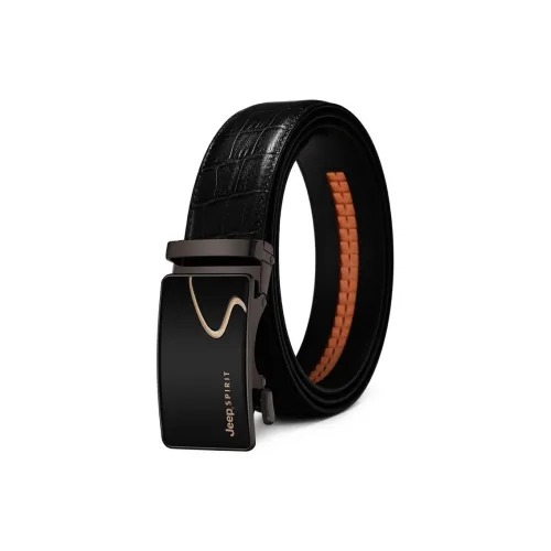 JEEP SPIRIT Мужской Young And Средний Aged Бизнес Кожаные ремни Унисекс Ширина 3,5 см