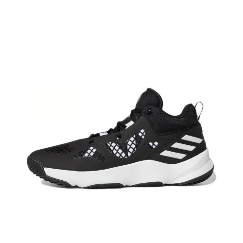 Adidas D Rose Son Of Chi Pro N3xt 2021 Slip-resistant Low Top Винтажные баскетбольные кроссовки Мужские Черно-белые