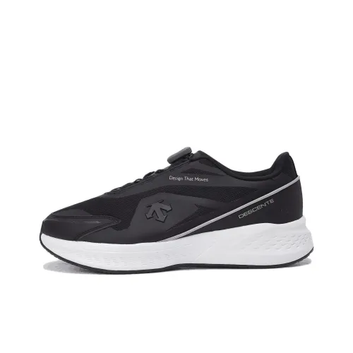 DESCENTE Беговые кроссовки Low Top Черные Унисекс