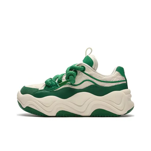 FILA Брук Скейтборд Кроссовки Низкие Зеленые Женские