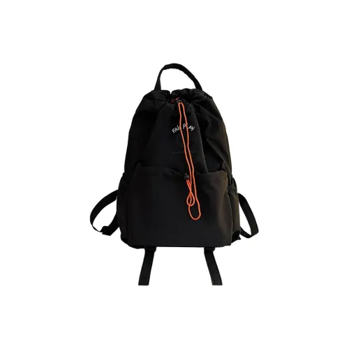 Dusen Kangaroo Нейлон Рюкзак Унисекс Черный Зеленый