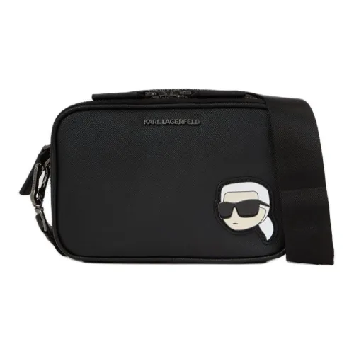 Сумка через плечо из полиуретана Karl Lagerfeld мужская черная