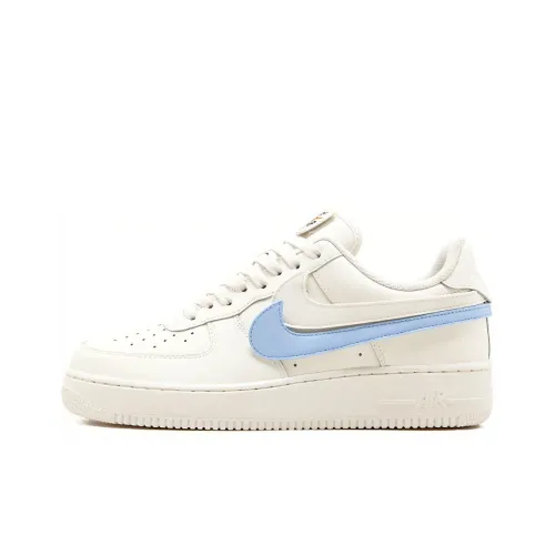 Nike Air Force 1 07 QS Anti-Slip Lightweight Low Top Скейтборд Кроссовки Мужские Белый Синий