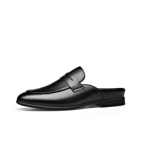 Romon Домашние тапочки Мужские Черные