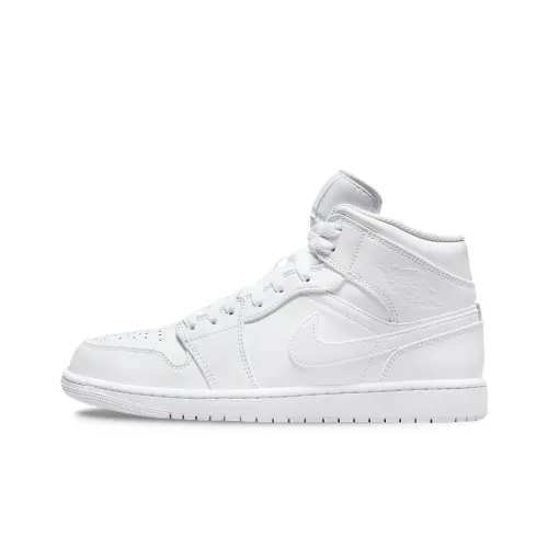 Jordan Air Jordan 1 Винтажные баскетбольные кроссовки MID Топ Мужской