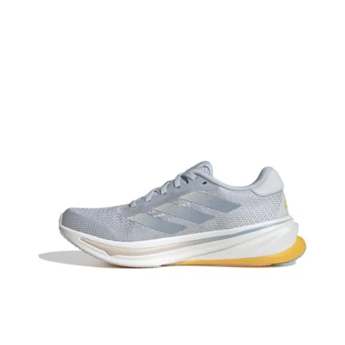 Adidas Supernova 1 Slip Устойчивый к истиранию Низкий Топ Бег на длинные дистанции Обувь Женская Синяя