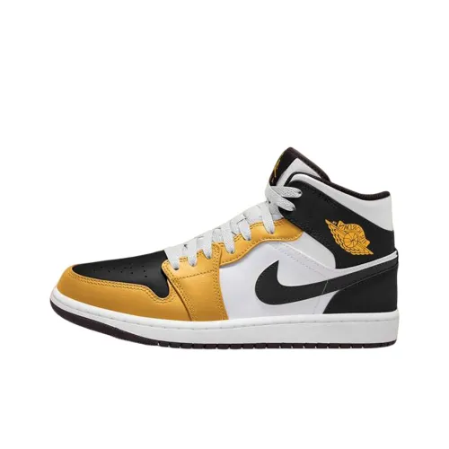 Jordan Air Jordan 1 Винтажные баскетбольные кроссовки MID Топ Мужской