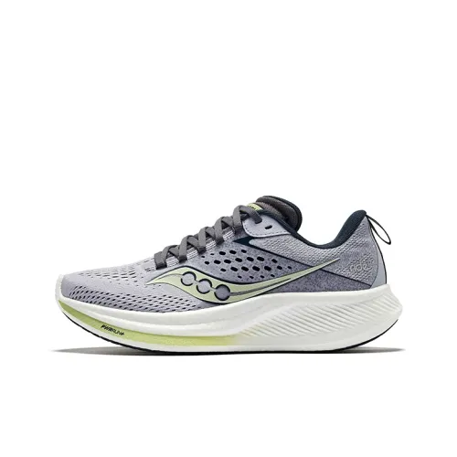 Saucony RIDE 17 Беговые кроссовки Низкий верх Светло-фиолетовый Синий Женские