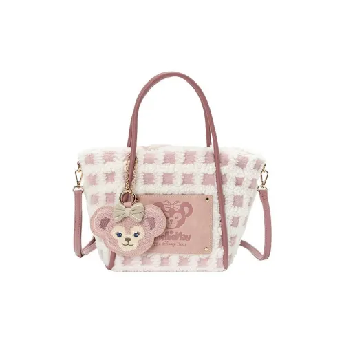 Disney Плюшевый Тоут Сумка через плечо Сумка Обычная Женская Розовая и Белая