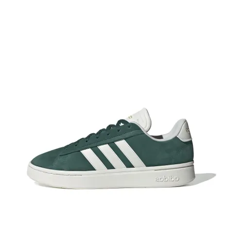 Adidas GRAND COURT ALPHA Повседневный Низкий Топ Зеленый Белый Унисекс