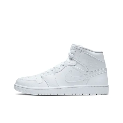 Jordan Air Jordan 1 Винтажные баскетбольные кроссовки MID Топ Мужской