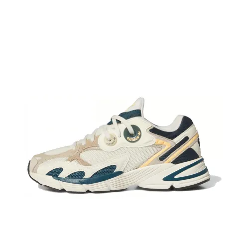 Adidas Originals Astir W Устойчивые к истиранию низкие топы массивные кроссовки Женские Белые Циан