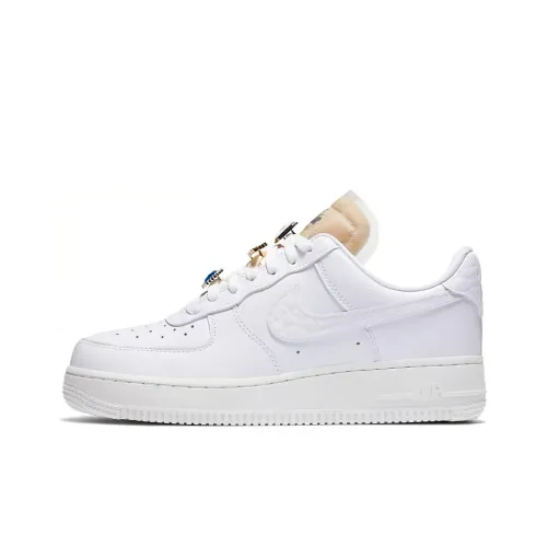 Nike Air Force 1 07 LX Покрытие Slip-Resistant Низкие Кроссовки для Скейтбординга Женские Белые