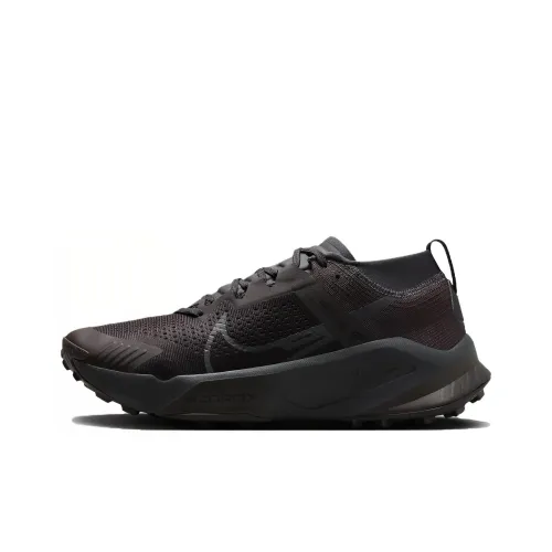 Nike ZoomX Zegama Trail Low Топ Беговые кроссовки Мужской Черный