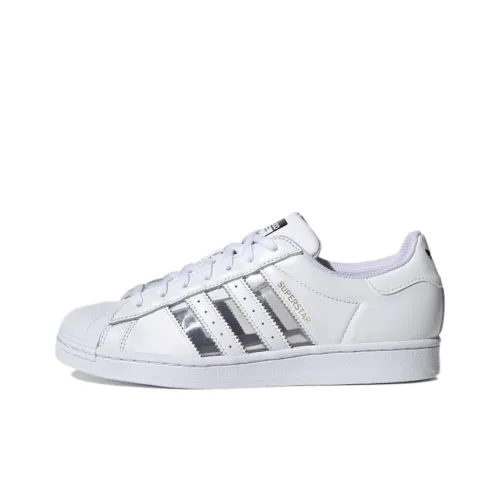 Adidas Originals SUPERSTAR Low Топ Скейтборд Кроссовки Унисекс Белый