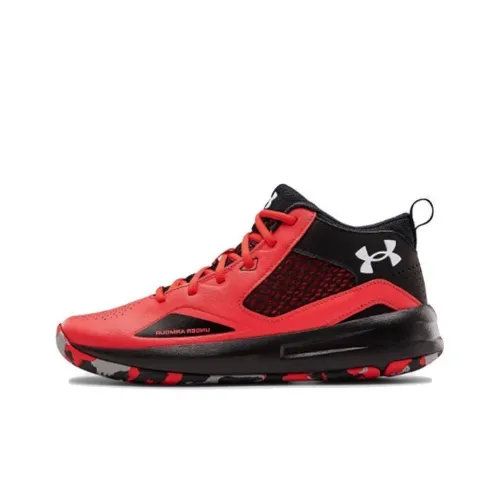 Under Armour Lockdown 5 Винтажные баскетбольные кроссовки MID Топ Мужской