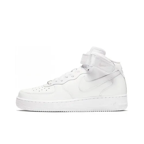 Nike Air FORCE 1 Скейтборд Кроссовки MID Топ Женские