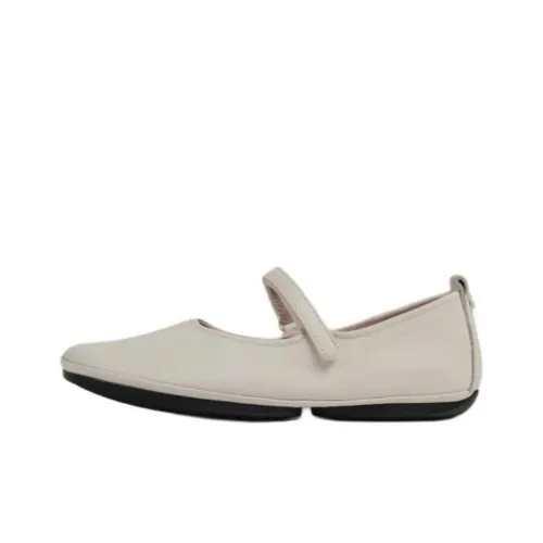 CAMPER Правая платформа Mary Jane обувь для женщин бежевого цвета