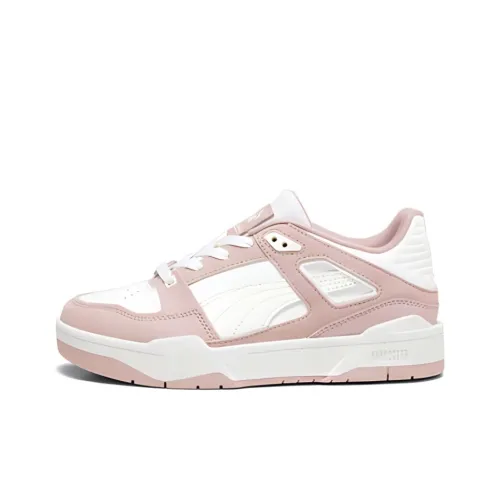 PUMA Slipstream Abrasion Resistant Lightweight And Breathable Скейтборд Кроссовки Женские Future Pink White