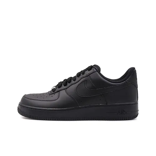Nike Air Force 1 Low Топ Скейтборд Кроссовки Унисекс Черный