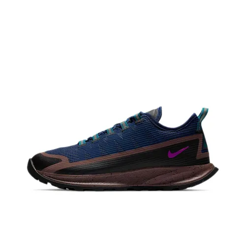 Nike ACG Air Nasu Шокабойеры Slip-resistant Abrasion-resistant Низкие беговые кроссовки Unisex Коричневый