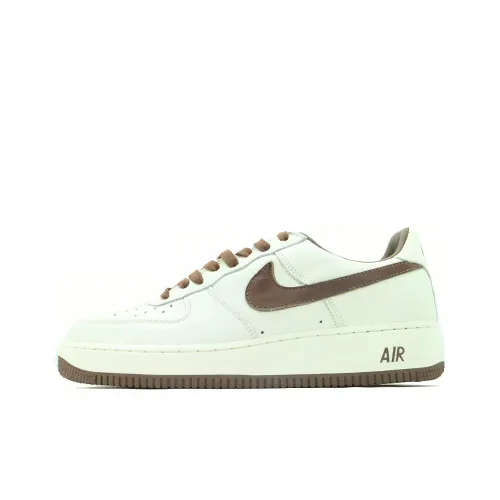 Nike Air Force 1 Амортизация Износостойкие Низкие Кроссовки для скейтбординга Женские Белые