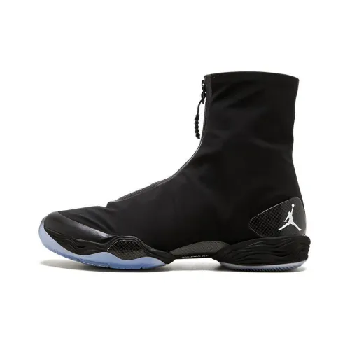 Jordan Air Джордан 28 Stealth All Star Противоскользящий Устойчивый к истиранию Высокий Топ Баскетбольные Кроссовки Мужской Черный