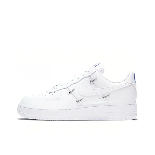 Nike Air Force 1 07 LX 'Chrome Luxe' Низкие кроссовки для скейтбординга Женские Белые Синие