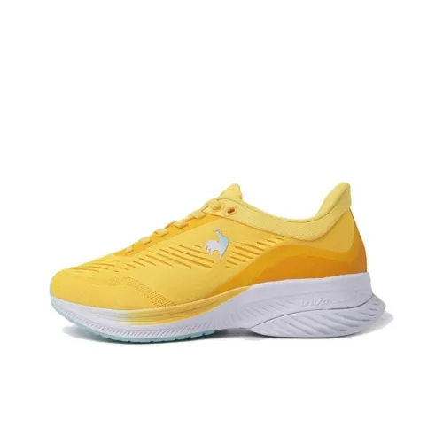 Le Coq Sportif Беговые кроссовки Low Top Желтые Унисекс
