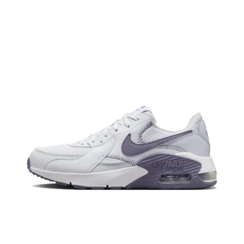 Nike Air Max Excee Устойчивый к истиранию Дышащий Низкий Топ Повседневные Беговые кроссовки Женские Серый Фиолетовый