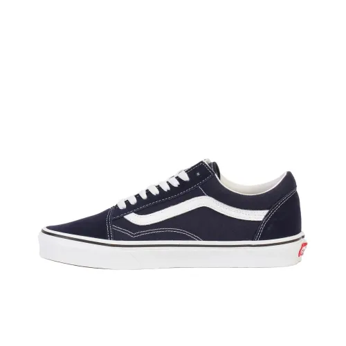 Vans Old Skool Collection Низкие Кроссовки для Скейтбординга Унисекс Темно-синий Белый