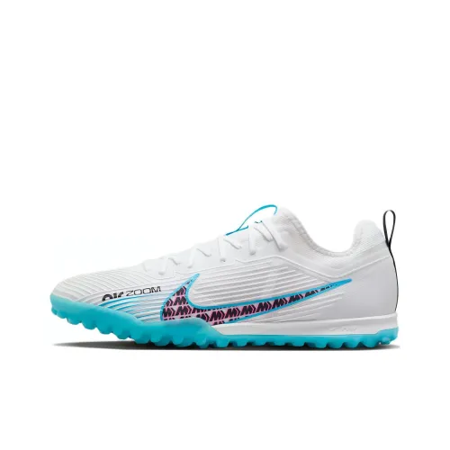 Nike Zoom Mercurial Vapor 15 Pro TF Шипы Твердый грунт Искусственные шипы Футбольные бутсы Унисекс Белый Синий