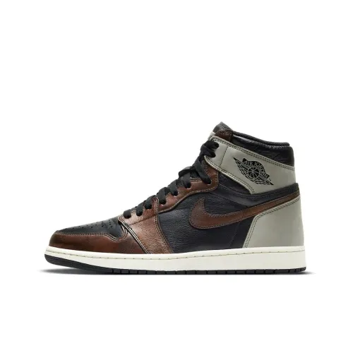 Jordan Air Jordan 1 Винтажные баскетбольные кроссовки High Top Унисекс