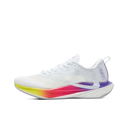 PEAK Беговые кроссовки Низкий Верх Большой Белый Фиолетовый Мужской