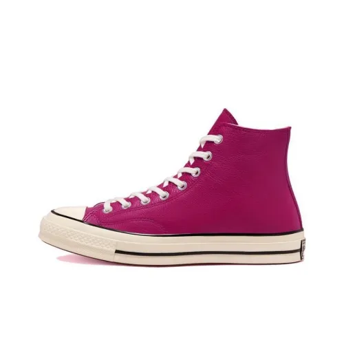 Converse Chuck 70 Seasonal Цвет Кожа Chuck High Топ Кеды Унисекс Розово-красный