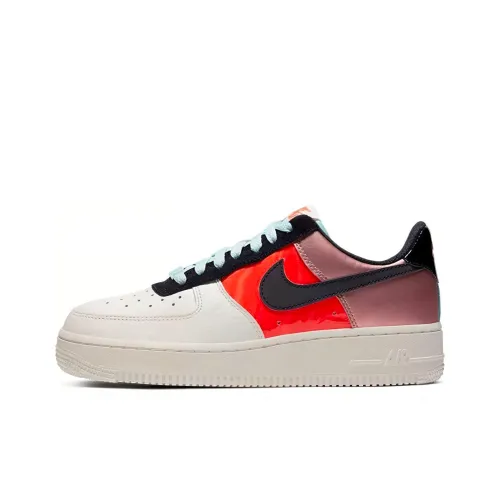 Nike Air FORCE 1 Slip-on Resistant и Breathable Низкие Кроссовки для Скейтбординга Женские Красный Белый