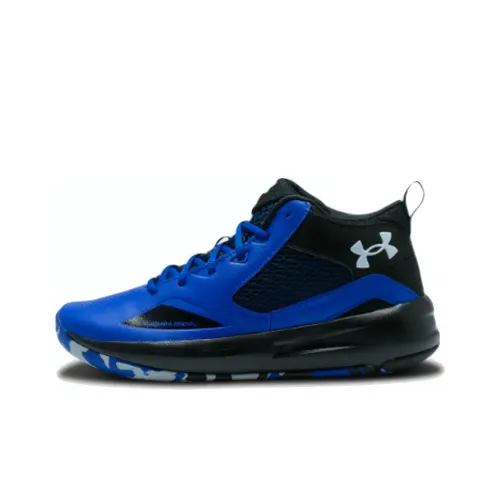 Under Armour Lockdown 5 Винтажные баскетбольные кроссовки MID Топ Мужской