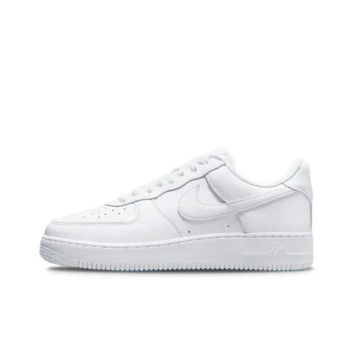 Nike Air FORCE 1 Low Топ Скейтборд Кроссовки Унисекс Белый
