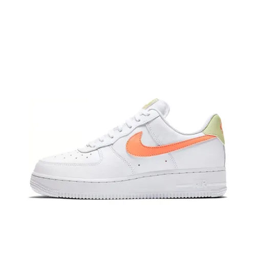 Nike Air FORCE 1 07 Покрытие Slip-Resistant Низкие Кроссовки для скейтбординга Женские Белые Розовые
