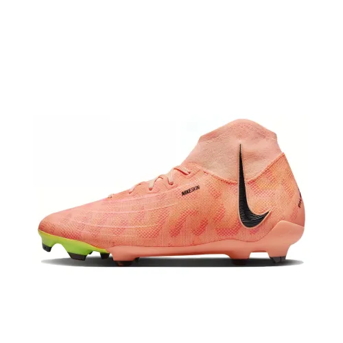 Nike Phantom Luna Футбольные бутсы Высокие Оранжевые Красные Женские